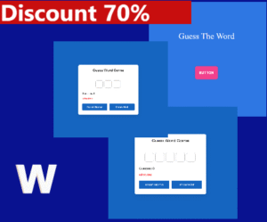 HTML, CSS, JS guess the word game